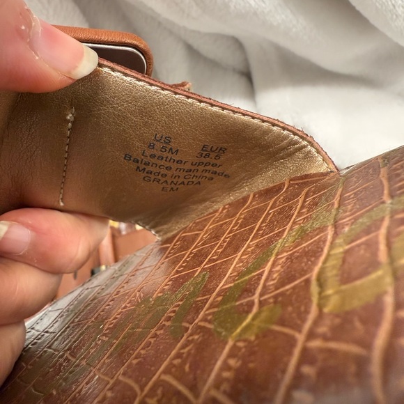 Sam Edelman GAIGE SLIDE SANDAL in Brown | Size 9.0 - Picture 5 of 6